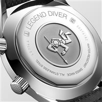 Orologio Longines Uomo The Longines Legend Diver Watch in Acciaio L37744902 - L37744902